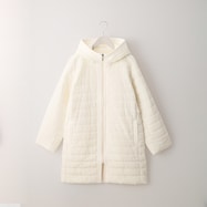 ボンバー中綿ロングコート (10003)