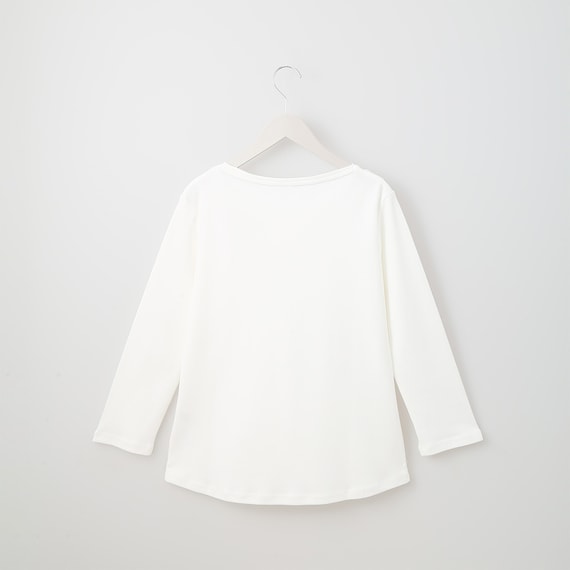 抗菌防臭スムースボートネックTシャツ (60009) 2枚目画像