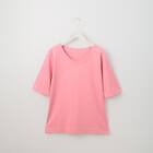 抗菌防臭スムースアサＶネックＴシャツ　(60012) 1枚目画像