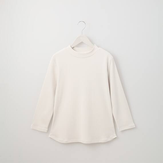 抗菌防臭スムースモックネックＴシャツ　(60014) 1枚目画像