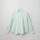 吸水速乾UVカットバンドカラーシャツ (50007) 1枚目画像