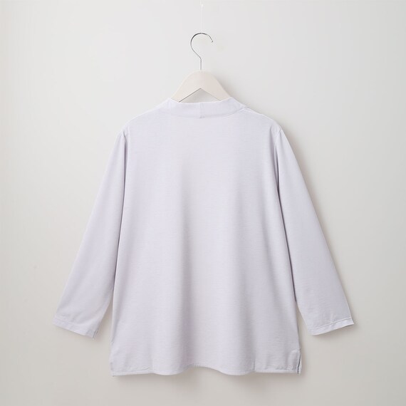 UVカットスラブカーディガンショート丈 S2 (80006) 2枚目画像