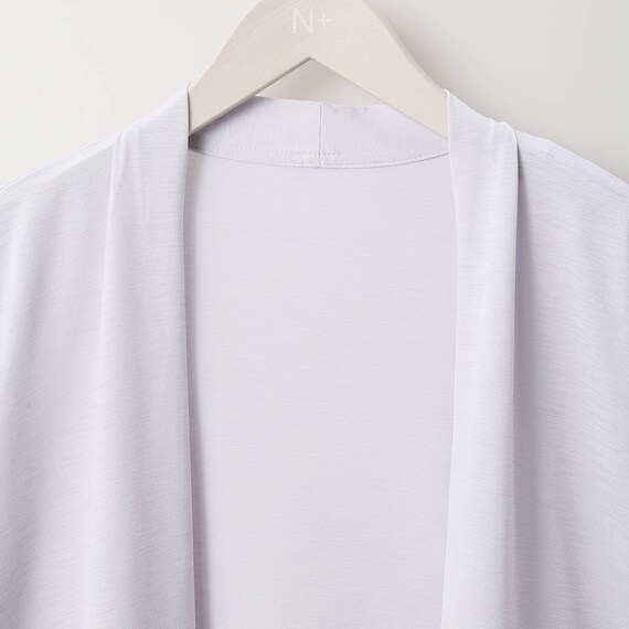 UVカットスラブカーディガンショート丈 S2 (80006) 4枚目画像