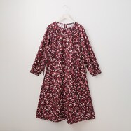 多色フラワープリントワンピース　(40003)