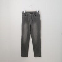 すっきりシルエットウエストストレッチデニムパンツＲ　(20033)