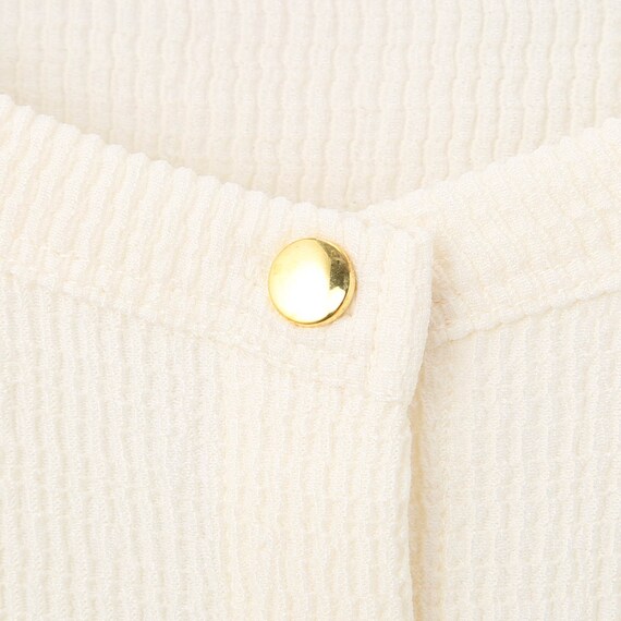 袖ギャザー前開きブラウス　(60030) 4枚目画像