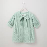 シアーミニフリンジブラウス　(50014)