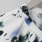 カスリ風プリントブラウス (50008) 4枚目画像