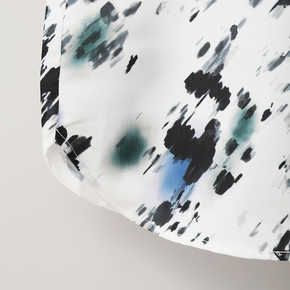 カスリ風プリントブラウス (50008) 7枚目画像