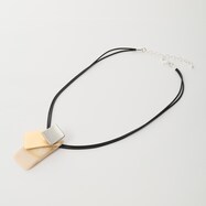 【N+商品】プレートモチーフネックレス　(90037)