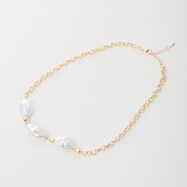 【N+商品】フェイクパールネックレス　(90040)
