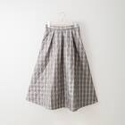 チェックキルティングスカート (30014) 1枚目画像