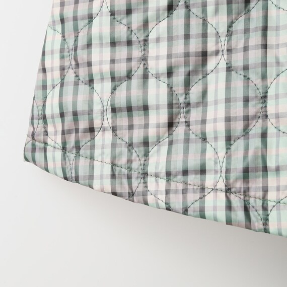 チェックキルティングスカート　(30014) 6枚目画像