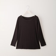 Ｎウォームあったかボートネックカットソー　(60033)