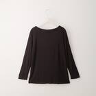 Nウォームあったかボートネックカットソー (60033) 2枚目画像