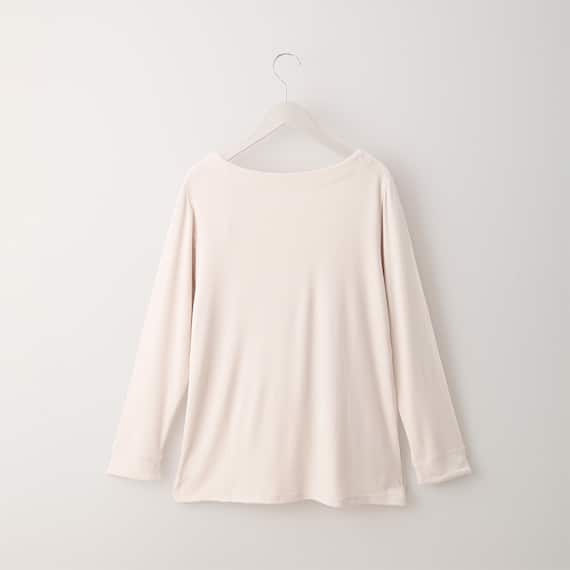 Nウォームあったかボートネックカットソー (60033) 2枚目画像