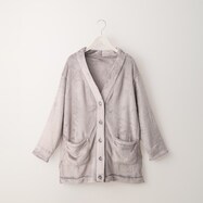 Ｎウォーム着る毛布Ｖあきカーディガン　(Z0001)