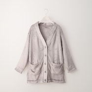 Nウォーム着る毛布Vあきカーディガン (Z0001)