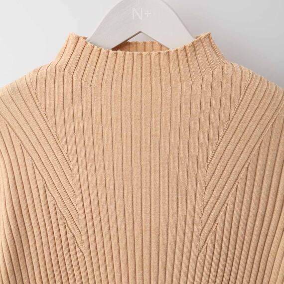 あったかリブハイネックニットプルオーバー　(70016) 4枚目画像