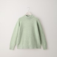 ボトルネックウール混ニットプルオーバー　(70021)