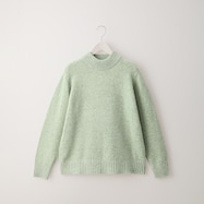 ボトルネックウール混ニットプルオーバー (70021)