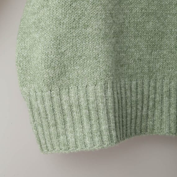 ボトルネックウール混ニットプルオーバー (70021) 6枚目画像