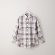 起毛チェック柄シャツ　(50021)