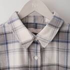 起毛チェック柄シャツ(50021) 4枚目画像