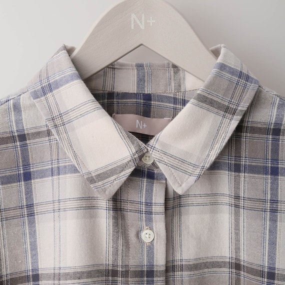 起毛チェック柄シャツ(50021) 4枚目画像