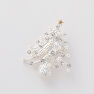 【N+商品】スノーツリーブローチ　(90047)