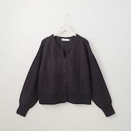 ストライプ編地カーディガン (80009)