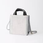 フェイクファー スクエアトートバッグ (90045) 3枚目画像