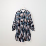 ジオメトリック柄チュニックブラウス (50022)