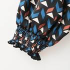 ジオメトリック柄チュニックブラウス　(50022) 5枚目画像