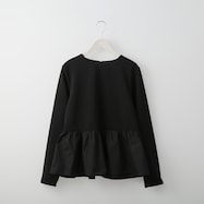 リップル異素材切替えプルオーバー (61001)