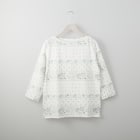 綿スラブMIXボーダー7分袖Tシャツ (61002) 1枚目画像