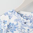 綿スラブ更紗柄５分袖Ｔシャツ　(61003) 4枚目画像