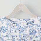 綿スラブ更紗柄5分袖Tシャツ (61003) 5枚目画像