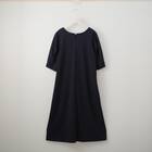 袖タックカットジョーゼットワンピース (61005) 2枚目画像