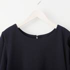 袖タックカットジョーゼットワンピース　(61005) 4枚目画像