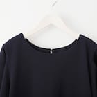 袖タックカットジョーゼットワンピース (61005) 4枚目画像