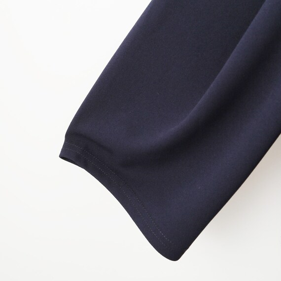 袖タックカットジョーゼットワンピース　(61005) 5枚目画像