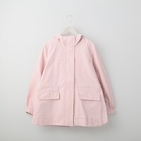 家で洗えるフーデットコート　(01004)