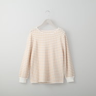 ポコポコドット7分袖プルオーバー (71004)