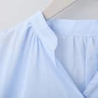 シャンブレースキッパーブラウス (51004) 4枚目画像