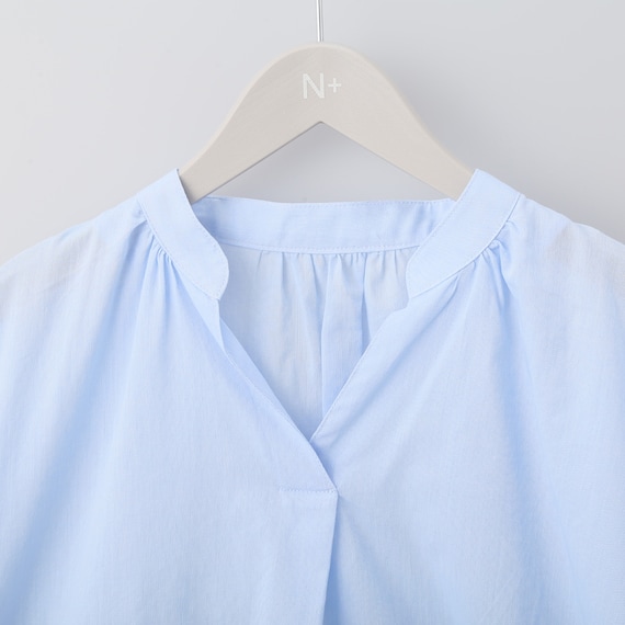 シャンブレースキッパーブラウス (51004) 5枚目画像