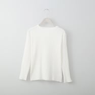 3D編み地7分袖プルオーバー (71007)