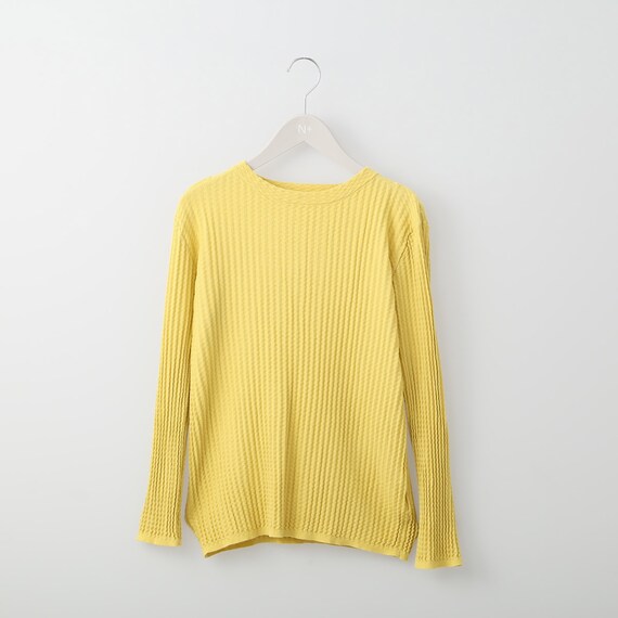 ３Ｄ編み地７分袖プルオーバー　(71007) 1枚目画像