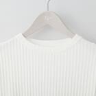 3D編み地7分袖プルオーバー (71007) 4枚目画像