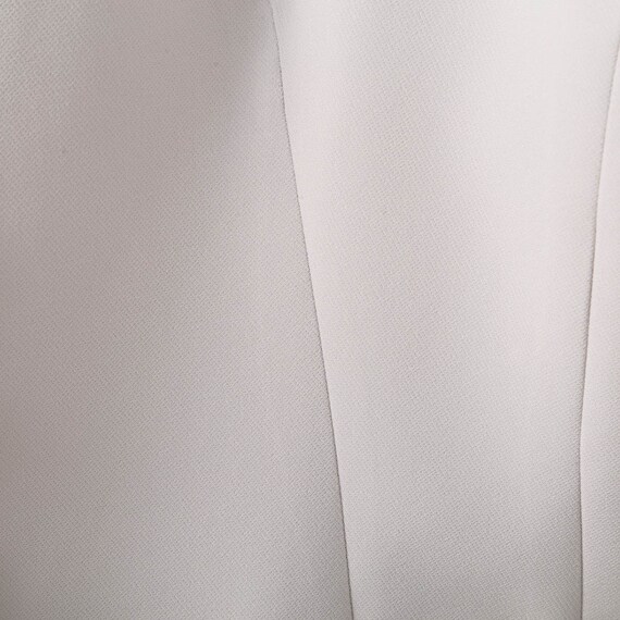 ライトダブルクロスノーカラージャケット　(11011) 3枚目画像